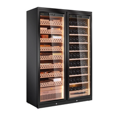 Raching CD1200 - Smart Cigar Humidor & Wine Cooler (1600 cigars / 130 bottles)