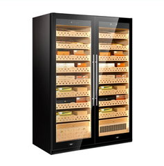 Raching SD800 - Smart Cigar Humidor & Wine Cooler (1600 cigars / 130 bottles)